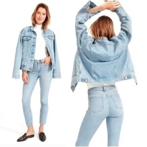 Everlane Light Wash Ankle Skinny Jeans